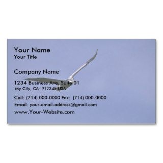 Brown pelican flies above Pelican Island National Business Cards