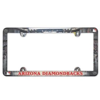 MLB Arizona Diamondbacks License Plate Frame (2 Pack)  Automotive License Plate Frames  Sports & Outdoors
