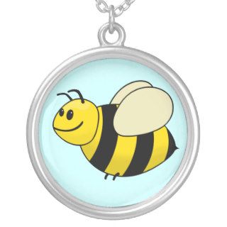 Betsy the Bumble Bee Cartoon Pendant