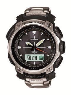 CASIO PROTREK tough adoption of solar radio MULTIBAND6 PRW 5050T 7JF men's watch at  Men's Watch store.