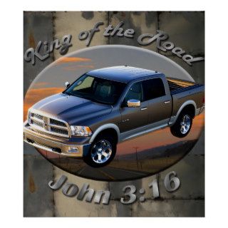 Dodge Ram Cool Metal Poster