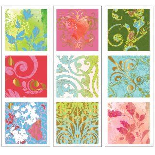 Lot 26 Studio ADD HERES Wall Decals, Iridescent Scrolls, 24 Inches Square   Wall D?cor Stickers