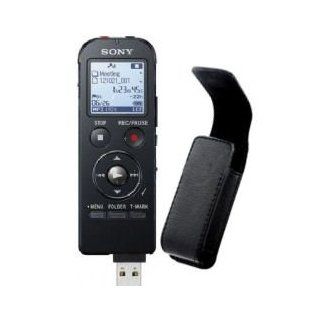 Sony ICD UX533 Black 4GB Expandable Digital Flash Voice Recorder with Premium Carrying Case Electronics