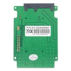 SYBA mSATA SSD to 2.5 inch SATA Adapter SY ADA40050 SYBA Other Cell Phone Accessories