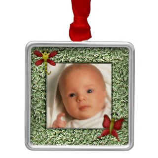 Babys First Photo Christmas Ornaments