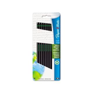 Paper Mate 'Earth Write' Black Recycled Wood HB2 Pencils (Pack of 10) Paper Mate Wood Pencils