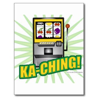 Ka Ching Big Money Post Cards