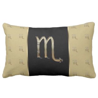 Scorpio Zodiac Sign Throw Pillow