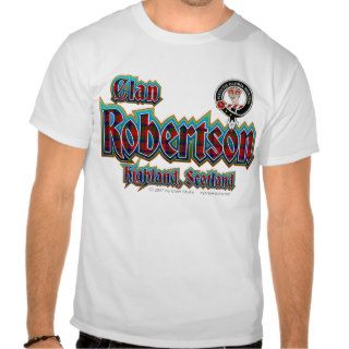 Clan Robertson Tartan T Shirts