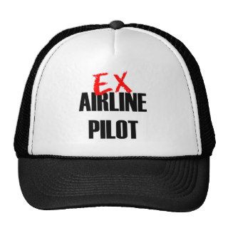EX AIRLINE PILOT HATS