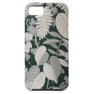 Fern and Leaf wallpaper, c. 1950 iPhone 5 Cases