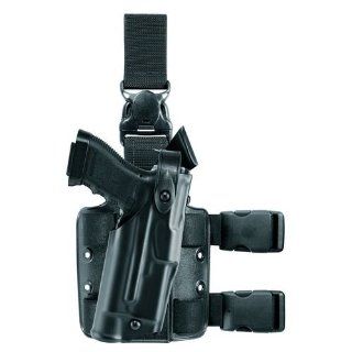 Safariland ALS Tactical Holster w/ Quick Release Leg Harness, Right 6305 832 551 SP10 MS15 MS18  Gun Holsters  Sports & Outdoors