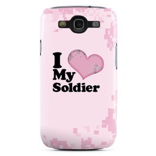 I Love My Soldier Design Clip on Hard Case Cover for Samsung Galaxy S3 GT i9300 SGH i747 SCH i535 Cell Phone Cell Phones & Accessories