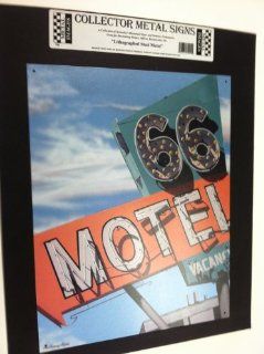CLASSIC COLLECTOR METAL SIGNS ROUTE 66  Decorative Signs  