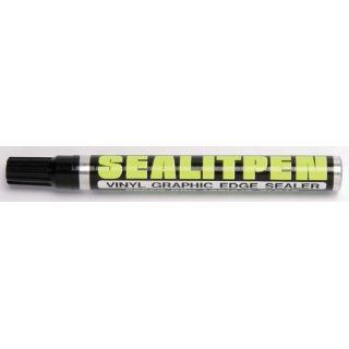 SealIt Pen, Vinyl Graphic Edge Sealer w/Extra Replacement Tip Industrial Warning Signs