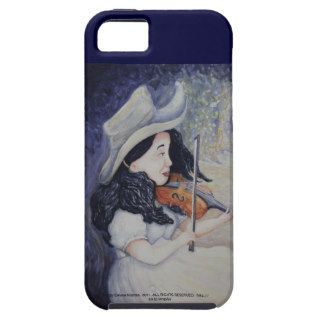 Woman's Autumnal Twilight Serenade iPhone 5 Case