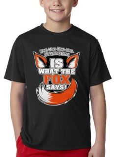 What Does The Fox Say? Ring Ding Ding Ding Kid's T Shirt #537 Fashion T Shirts Clothing