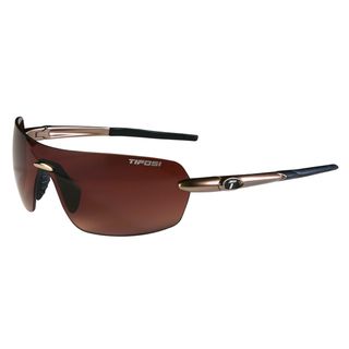 Tifosi Vogel Gold Sunglasses with Grad Brown Radiant Lens Tifosi Sunglasses