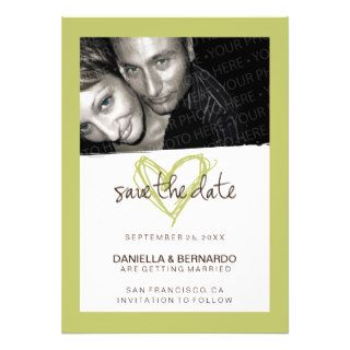 Darling Heart Save The Date Announcement