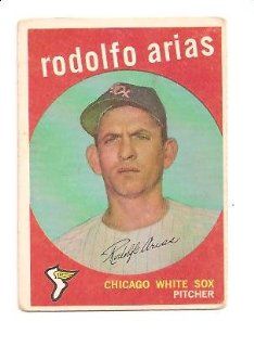 1959 Topps #537 Rudolph Arias RC   VG Sports Collectibles