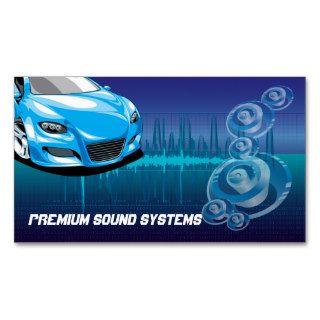 Car Audio Systems Business Card