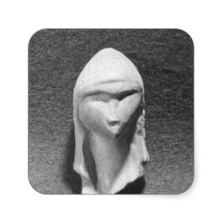 Head of a Woman known as Venus of Brassempouy Sticker
