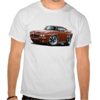 1971 72 GTO Bronze Car Tee Shirts