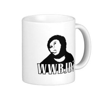 WWBJD?   What would Beast Jesus Do? Coffee Mugs