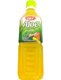 OKF Aloe Vera Drink Mango 500ml  Fruit Juices  Grocery & Gourmet Food