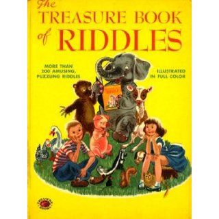 The Treasure Book of Riddles Robert Compiled By North, Ruth Wood Books