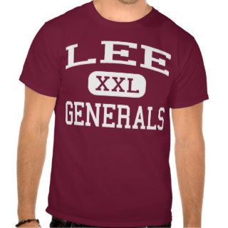 Lee   Generals   High School   Jonesville Virginia T Shirt