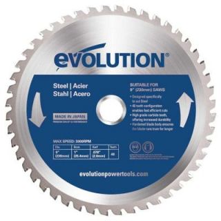 Evolution Power Tools 10 in. 52 Teeth Mild Steel Cutting Saw Blade 10BLADEST