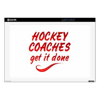 Hockey Coaches Get it Done Laptop Skin