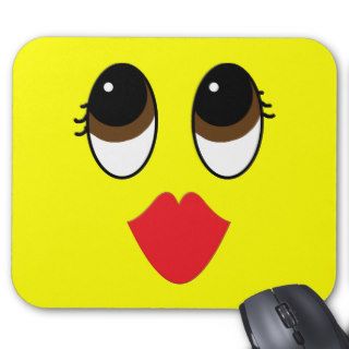 Kissy Face Mouse Pad