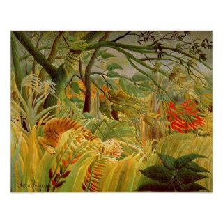 Tiger in a Tropical Storm  1891 Posters