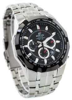 Casio #EF540D 1AV Men's Edifice Series Black IP Bezel Chronograph Watch at  Men's Watch store.
