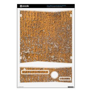 Cracked Golden Brown Paint Xbox 360 S Skin