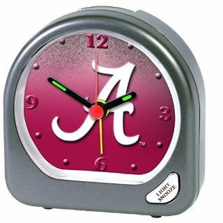 NCAA Alabama Crimson Tide Alarm Clock  Sports Fan Alarm Clocks  Sports & Outdoors