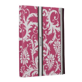 Personalized Any Color Damask iPad Case