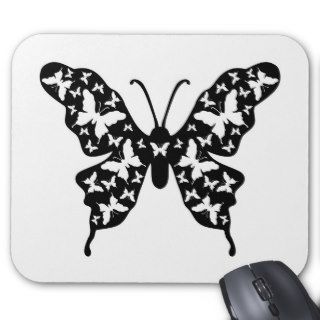 Butterfly Designer Ornamental Art Mouse Pad