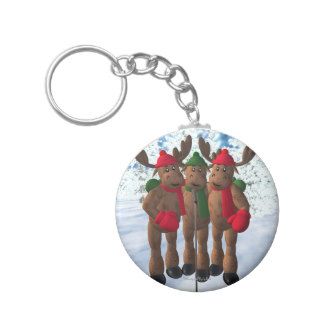 The Moose Brothers Christmas Carol Key Chains