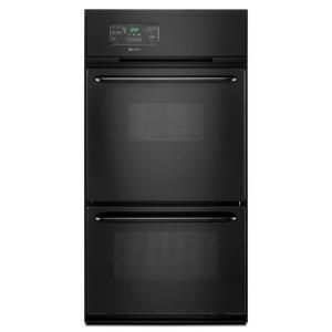 Maytag 24 in. Single Gas Wall Oven in Black CWG3600AAB