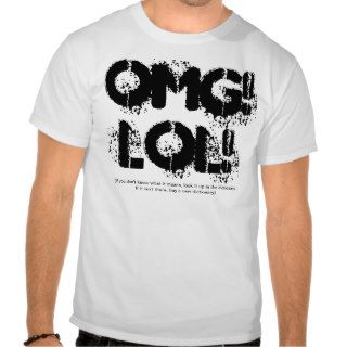 OMG LOL Now in Oxford Dictionary Tshirts