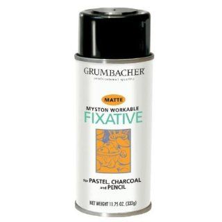 Grumbacher 546 11 3/4 Ounce Workable Fixative Spray, 11 3/4 Ounce Can