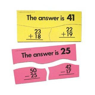 Math Puzzles Addition & Subtraction The Answer Is Puzzles