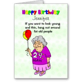 Happy Birthday Greeting Card Look Young