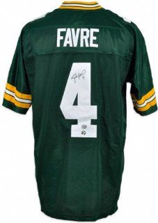 Brett Favre Autographed Jersey  Details Green Bay Packers, Green, Reebok Sports Collectibles