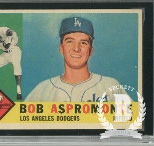 1960 Topps #547 Bob Aspromonte RC   GAI NmMt (8) Sports Collectibles