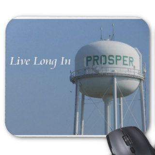 Live Long in Prosper (TX) mousepad