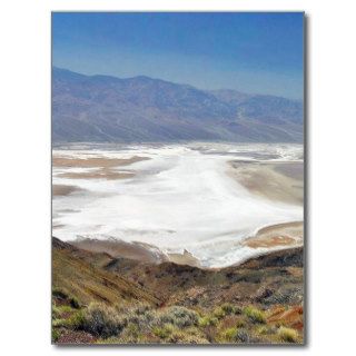 Dante S View Salt Flats Desert Death Valley Post Cards